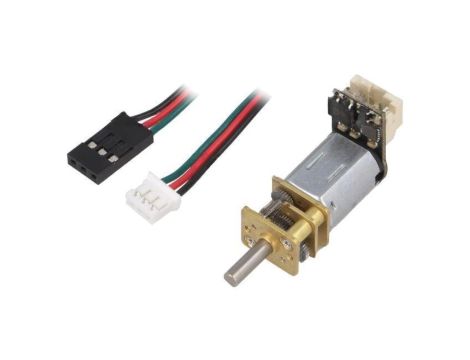 Silnik: DC z przekładnią, ze sterownikiem 3, 58VDC DFR0430