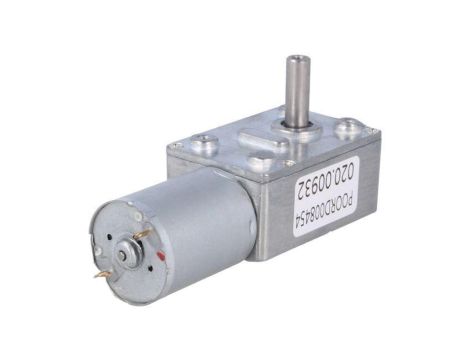 Silnik: DC z przekładnią ślimakową 39VDC 1A Oś: nacięcie D FIT0489-C