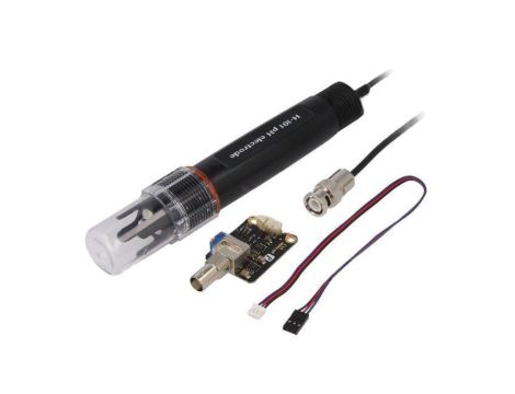 Czujnik: pH analogowy 5VDC Zestaw: moduł, przewody SEN0169