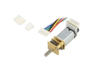 Silnik: DC z enkoderem, z przekładnią 6VDC 170mA Oś: nacięcie D FIT0486