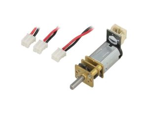 Silnik: DC z przekładnią 16VDC 350mA Oś: nacięcie D FIT0468