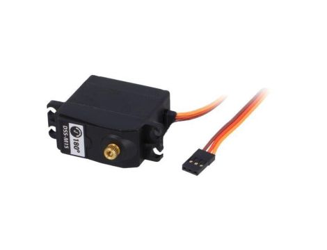 Silnik: serwomechanizm 4,87, 2VDC standard analogowe metal SER0019