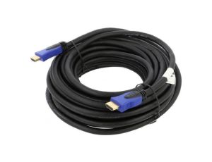 Kabel HDMI wtyk z obu stron PVC HDMI 2.0 10m czarny 30AWG CA-HDMI-20CU-0100-BK