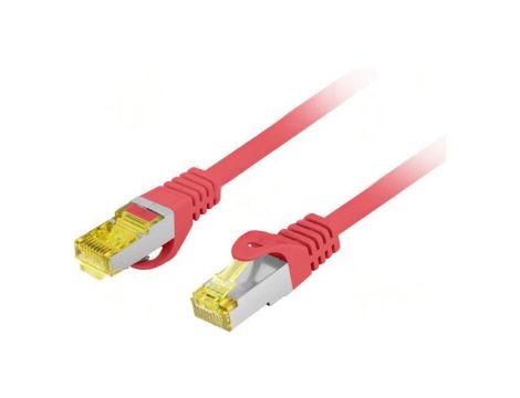 Patch cord S/FTP Cat: 6a RJ45 wtyk z obu stron linka Cu 10m PCF6A-10CU-1000-R