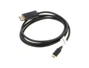 Adapter DisplayPort 1.2,USB 3.2 DisplayPort wtyk,USB C wtyk CA-CMDP-10CU-0018-BK
