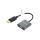 Adapter DisplayPort wtyk VGA gniazdo DisplayPort 1.1 0,2m AD-0002-BK