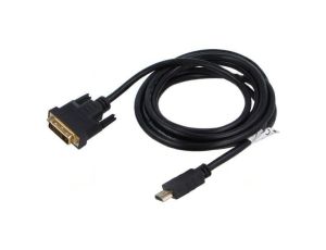 Kabel DVI-D (24+1) wtyk,HDMI wtyk dual link 4K,UHD 2160p 3m CA-HDDV-20CU-0030-BK