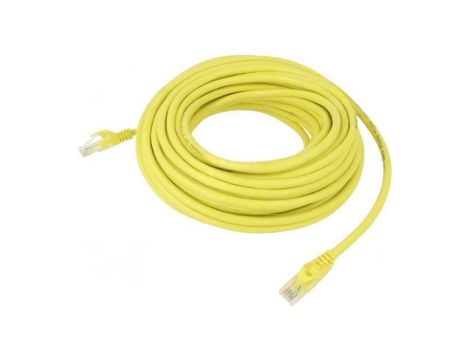 Patch cord U/UTP Cat: 6 RJ45 wtyk z obu stron linka CCA 15m PCU6-10CC-1500-Y