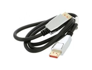 Kabel DisplayPort wtyk z obu stron PVC DisplayPort 1.4 1m CA-DPDP-20CU-0010-BK