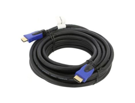 Kabel HDMI wtyk z obu stron PVC HDMI 2.0 7,5m czarny 30AWG CA-HDMI-20CU-0075-BK