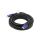 Kabel HDMI wtyk z obu stron PVC HDMI 2.0 7,5m czarny 30AWG CA-HDMI-20CU-0075-BK