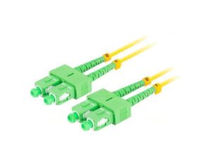 Patch cord U/UTP Cat: 5e RJ45 wtyk z obu stron linka CCA 1m PCU5-20CC-0100-W