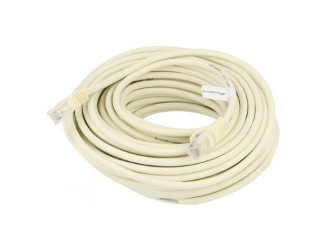 Patch cord U/UTP Cat: 6 RJ45 wtyk z obu stron linka CCA 20m PCU6-10CC-2000-W
