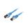 Patch cord S/FTP Cat: Cat: 8.1 RJ45 wtyk z obu stron linka Cu PCF8-10CU-0500-B