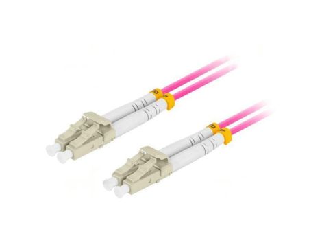 Patch cord światłowodowy OM4 LC/UPC,z obu stron 15m LSZH FO-LULU-MD41-0150-VT