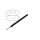 Przewód HookUp Wire linka Cu 26AWG PTFE czarny 600V 305m 5853 BK001