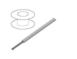 Przewód HookUp Wire linka Cu 22AWG PVC ciemnoszary 1000V 30,5m 1551 SL005