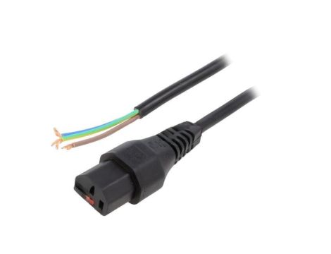 Kabel IEC C13 żeński 6m z blokadą IEC LOCK IL13-SE-H05-3100-600