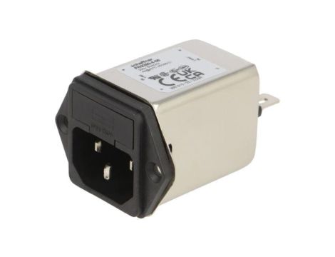 Złącze: zasilające AC gniazdo męskie Iznam: 4A 250VAC FN9260-4-06