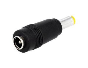 Adapter wtyk prosty In 5,5/2,1 Out 5,5/1,7 7A RED 2,1X5,5-1,7X5,5