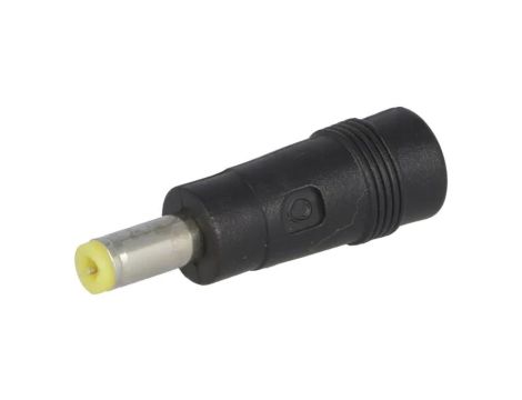 Adapter wtyk prosty In 5,5/2,1 Out 5,5/2,5 7A RED 2,1X5,5-2,5X5,5