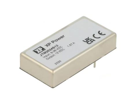 Przetwornica DC/DC 20W 9-36VDC / 12VDC 1,67A JTM2024S12
