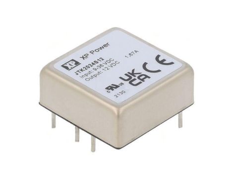 Przetwornica DC/DC 20W 9-36VDC / 12VDC 1,67A JTK2024S12