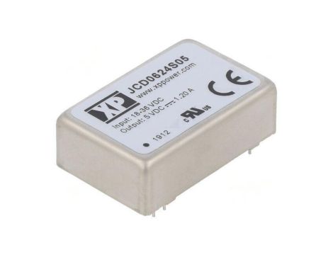 Przetwornica DC/DC 6W 18-36VDC / 5VDC 1200mA JCD0624S05