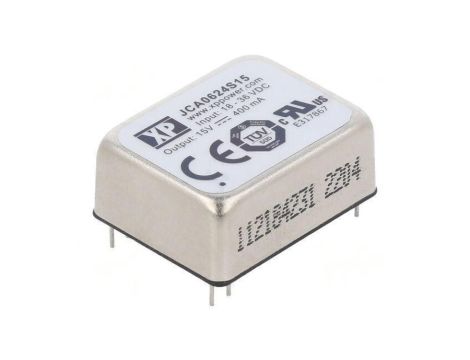 Przetwornica DC/DC 6W 18-36VDC / 15VDC 400mA JCA0624S15