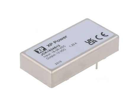 Przetwornica DC/DC 15W 18-36VDC / 12VDC 1250mA JCK1524S12