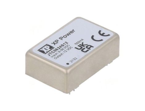 Przetwornica DC/DC 6W 9-36VDC / 12VDC 500mA JTC0624S12