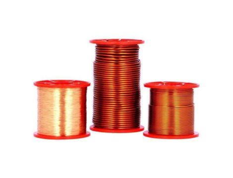 Drut nawojowy o długości 84m pojedynczo emaliowany 0,65mm 0,25kg max.200C 1030 0650 44