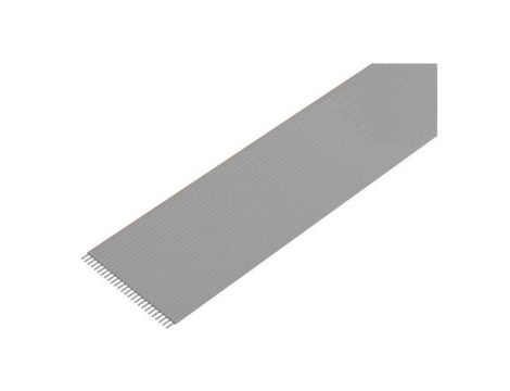 Przewód o dł 30,5m wstążkowy 1,27mm linka Cu nieekranowany PVC szary 3801/06 (100FT)