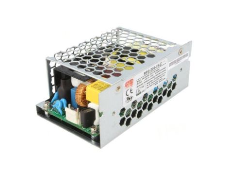 Zasilacz impulsowy otwarty 200W 113-370VDC 80-264VAC OUT 1 RPS-200-15-C