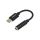 Kabel Jack 3,5mm gniazdo - USB C wtyk 0,05m CATL54-01