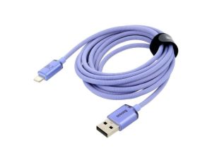 Kabel USB 2.0 Apple Lightning wtyk - USB A wtyk 2m fioletowy CAJY000105
