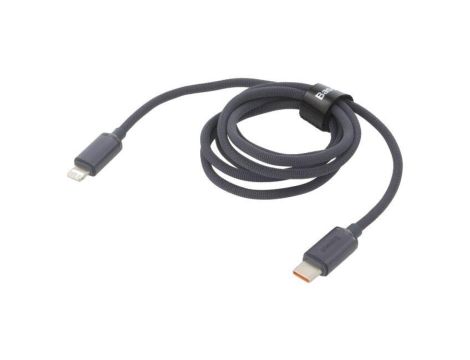 Kabel USB 2.0 Apple Lightning wtyk - USB C wtyk 1,2m czarny CAJY000201