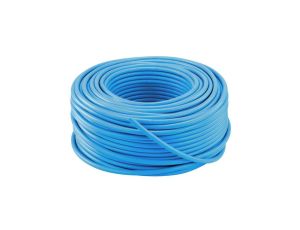 Kabel wodoodporny CLEAN CABLE 3x1,5mm2 niebieski 0,6/1kV bezhalogenowy do pomp głębinowych wody pitnej chlorowanej linka /100m/