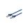 Patchcord FTP kat.5e kabel sieciowy LAN 2x RJ45 linka niebieski 2m Goobay