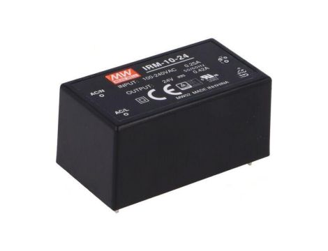 Przetwornica AC/DC 10, 08W 85-264VAC, 120-370VDC OUT 1 IRM-10-24