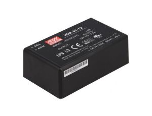Przetwornica AC/DC 45, 6W 85-264VAC 12VDC Iwyj 3800mA IRM-45-12