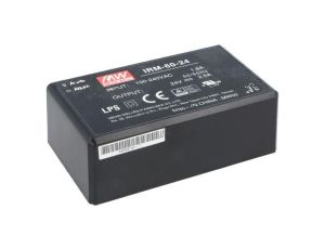 Przetwornica AC/DC 60W 85-264VAC 24VDC Iwyj 2500mA 90 IRM-60-24