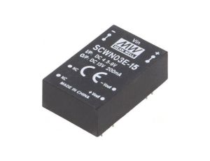 Przetwornica DC/DC 3W 4, 5-9VDC 15VDC Iwyj 200mA SCWN03E-15