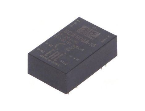 Przetwornica DC/DC 6W 9-18VDC 15VDC Iwyj 400mA SCWN06A-15