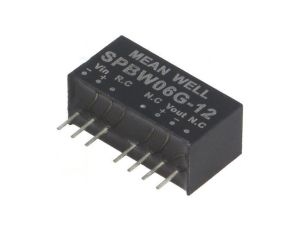 Przetwornica DC/DC 6W 18-75VDC 12VDC Iwyj 0-500mA SPBW06G-12