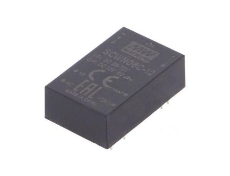 Przetwornica DC/DC 6W 36-72VDC 12VDC Iwyj 500mA SCWN06C-12