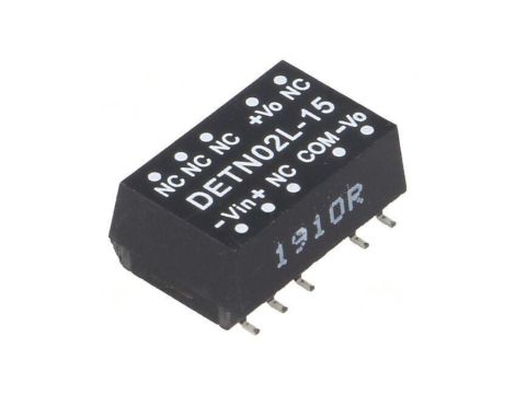 Przetwornica DC/DC 2W 4, 5-5, 5VDC 15VDC Iwyj 6-67mA DETN02L-15