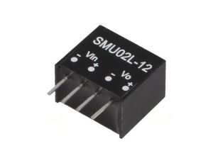 Przetwornica DC/DC 2W 4, 5-5, 5VDC 12VDC SIP4 THT SMU02L-12
