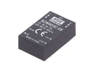 Przetwornica DC/DC 3W 36-72VDC 5VDC Iwyj 600mA SCWN03C-05