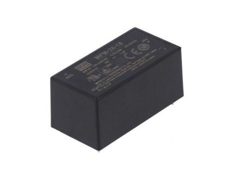 Przetwornica AC/DC 20W 80-264VAC 15VDC Iwyj 1, 4A OUT 1 MPM-20-15